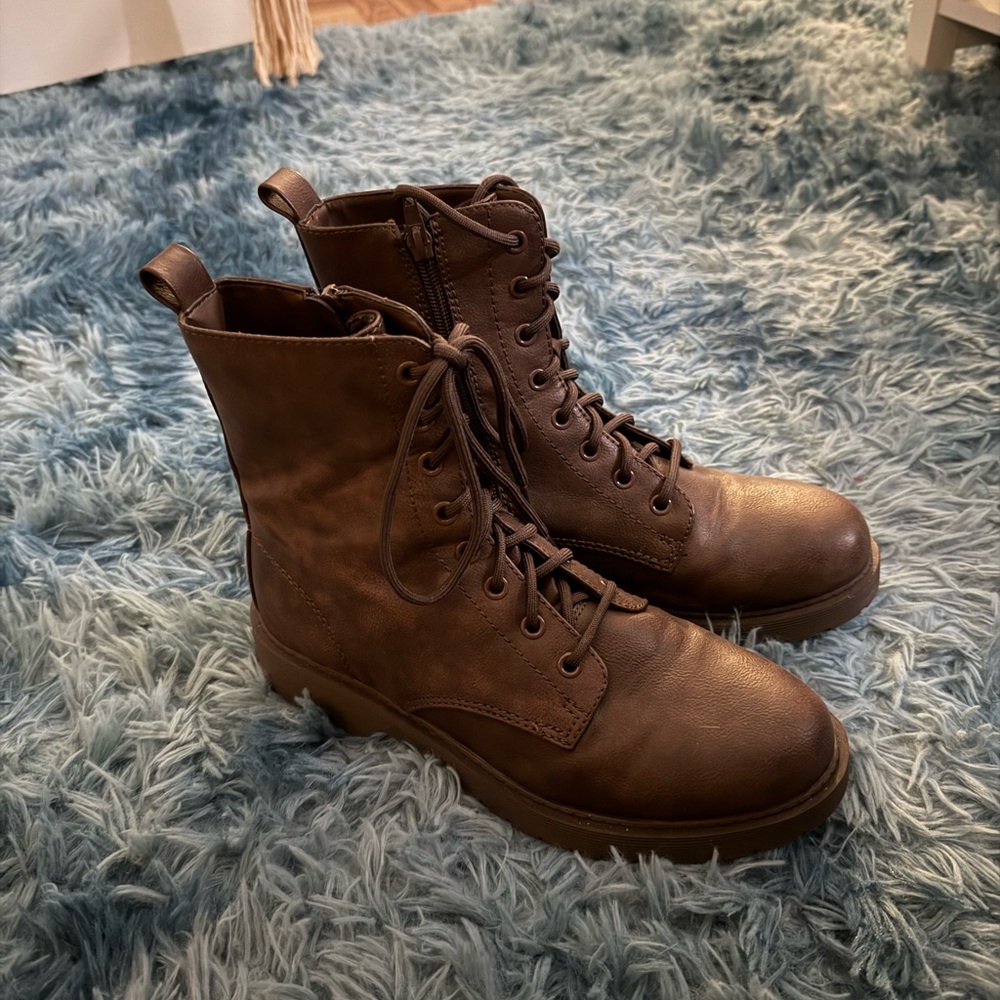 Brown Leather Men's Boots